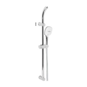 MEREO - Sprchová souprava, třípolohová sprcha, šedostříbrná hadice, horní držák sprchy CB900F