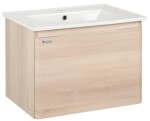 Koupelnová skříňka s umyvadlem Naturel Ancona 60x45x46 cm akácie ANCONA260DV ANCONA260DV