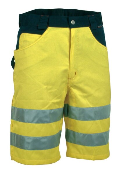 Reflexní pracovní kraťasy COFRA VISIBLE žlutá velikost 62 (CAVISIBLE_03_62-B)