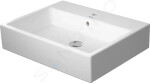 DURAVIT - Vero Air Umyvadlo 600x470 mm, s přepadem, otvor pro baterii, bílá 2350600000