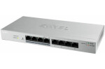 ZyXEL GS1200-8HP / 8-port Desktop Gigabit Web Smart switch / 8x Gigabit metal / 4x PoE / PoE 60W (GS1200-8HPV2-EU0101F)