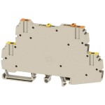 Weidmüller 2456000000 měřicí oddělovací svorka šroubovací Tmavě béžová 25 ks