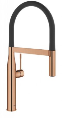 GROHE - Essence Dřezová baterie s flexibilním ramenem s přepínačem, Warm Sunset 30294DA0