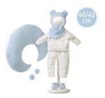 Llorens VRN738-74051 obleček pro panenku miminko NEW BORN velikosti 40-42 cm