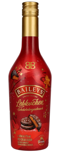 Baileys Gingerbread Chocolate Flavour Limited Edition 0,5L, 17%