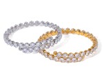 ELENYS Luminara – pozlacený náramek 18K žluté zlato Délka náramku: 16-18 cm