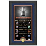 Obraz New York Islanders NHL Stanley Cup Legacy Bronze Coin