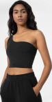 Dámský crop top 4F H4Z22-TSD033 černý Černá