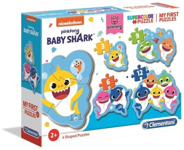 Puzzle Baby Shark 4v1 (3,6,9,12 dílků)