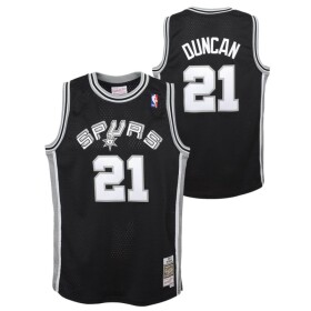 Mitchell & Ness Dětský dres San Antonio Spurs NBA Tim Duncan #21 1998-99 Youth Swingman Černá (YOUTH)