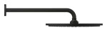 GROHE - Rainshower Cosmopolitan Hlavová sprcha, průměr 31 cm, phantom black 26066KF0