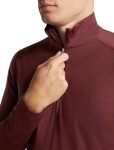 ICEBREAKER Mens 200 Oasis LS Half Zip, Port (vzorek) velikost: M