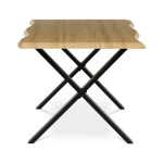 Jídelní stůl 160x90cm, mdf, divoký dub, HT-F4316 OAK