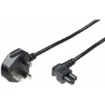 MicroConnect Power Cord DK Typ-K - C5 1.8m černá / dánská koncovka (PE120819)