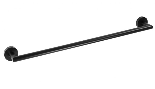 SAPHO - X-ROUND BLACK držák ručníků 450, černá mat XR402B