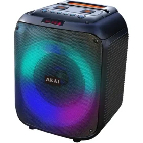 AKAI ABTS V30 černá / Přenosný párty reproduktor / Bluetooth 5.0 / 40W RMS / USB / AUX (ABTS-V30)