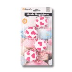 Dortisimo Košíčky na mini muffiny Srdíčka růžová (80 ks)