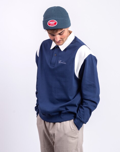 Service Works Bistro Polo NAVY M