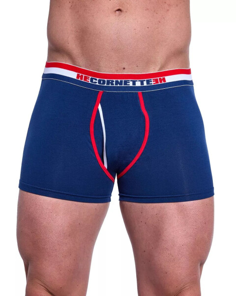 Pánské boxerky 515/155 High emotion - CORNETTE tmavě modrá XL
