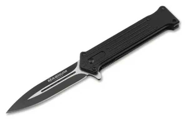 BOKER Kapesní nůž Intricate Compact černá / Ocel 440A / Hliníková rukojeť / Linerlock (01LL322)