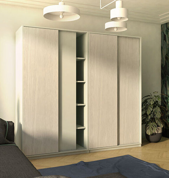 ProALU Fast kování pro šatní skříně :: 50kg dvě křídla (LP10026)