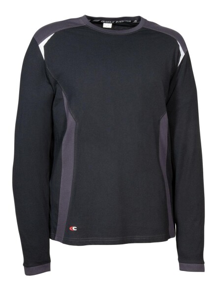 Pracovní tričko COFRA Langeveld Barva: Černá/ Antracit, Velikost: 3XL (V642_0_07_3XL)