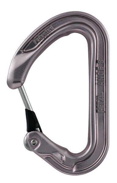 Karabina PETZL Ange S šedá