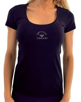 Dámské triko Emporio Armani 163377 4R223 modré