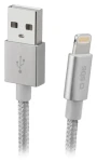 SBS stříbrná / Kabel USB-A - Lightning / 10 W / 1 m / MFI (TECABLEUSBIP589BS)