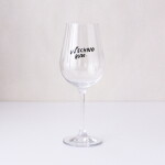 Bella Rose Sklenice na víno Dneska ne + vánoční krabička, čirá barva, sklo, 350 ml