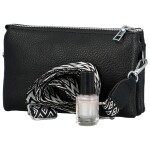 Trendy dámská crossbody kabelka Santiana, černá