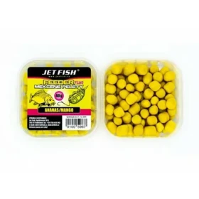 Jet Fish Fluo měkčené pelety Ananas/Mango 40g (100596)