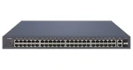 Hikvision DS-3E1552P-SI / Switch / 48x Gigabit PoE / 2x Gigabit RJ45 + 2x SFP Uplink / 470W (DS-3E1552P-SI)