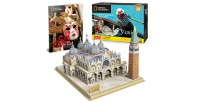 CubicFun 3D puzzle National Geographic: Náměstí svatého Marka 107 ks
