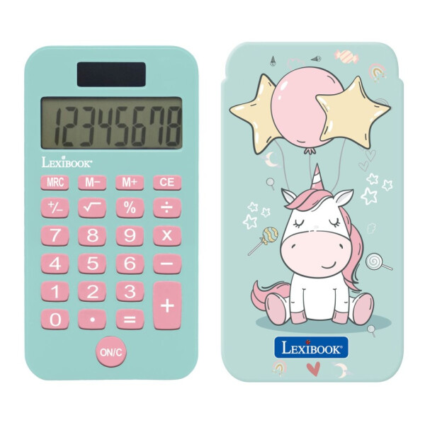 Lexibook kapesní kalkulačka Jednorožec - Alltoys Lexibook