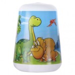 Lampa Led dětská lampa se svítilnou Dino, 3× Aaa