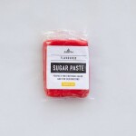 SweetArt potahovací a modelovací hmota vanilková neonový efekt Red (250 g)