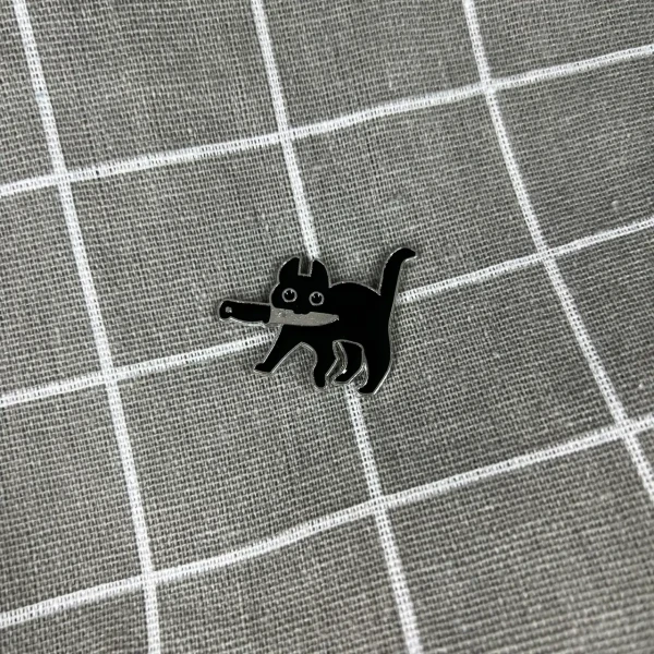 Pinarna.cz Černá kočička s nožem