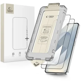 Tech-Protect Quick Set+ pro Samsung Galaxy S26+ černé / Ochranné tvrzené sklo / 2,5D / 2 ks