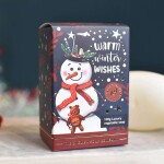 The English Soap Company Vánoční mýdlo Snowman - 100 g, multi barva