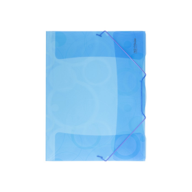 Sloha PP s gumou A4 NEO COLORI modrá - 5ks