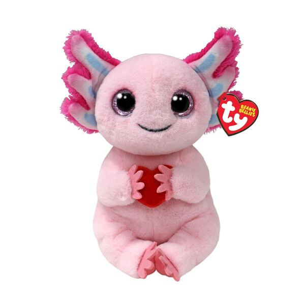 Ty Beanie Bellies LOCKY, 15 cm - axolotl (3)