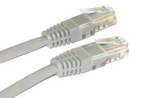 XtendLan Cat5e UTP šedý / Patch kabel / 0,3 m (PK_5UTP003grey)