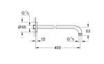 GROHE - Tempesta Sprchové rameno, 40 cm, chrom 27851000