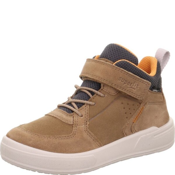 Dětské kotníkové tenisky Superfit MAVERICK Brown/Orange 1-100104-3000 - 34