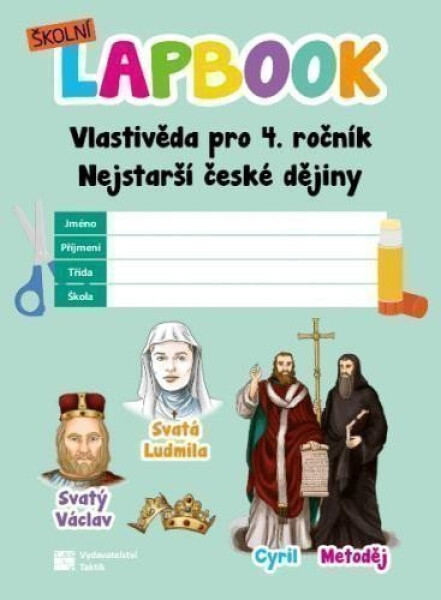 Školní lapbook: Vlastivěda pro 4. ročník - Nejstarší české dějiny - Simona Kadlíková