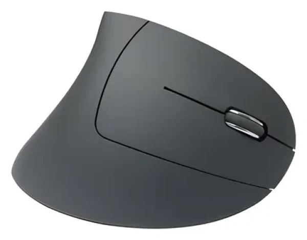 MediaRange Ergonomická myš pro praváky černá / Myš / bezdrátová / optická / 1600 DPI / 6 tlačítek (MROS232)