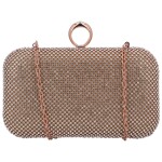 Luxusní plesová kabelka Moon Fanni, růžová