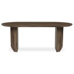 Stůl jídelní, 200x100x77 cm, MDF deska, 3D dekor ořech.