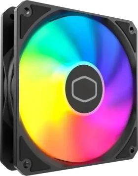 Cooler Master MasterFan MF120 Lite ARGB černá / Ventilátor / 120 mm / Sleeve Bearing / max. 30 dB / 70,5 CFM / 4-pin PWM (MFW-B2DN-17NPA-R1)